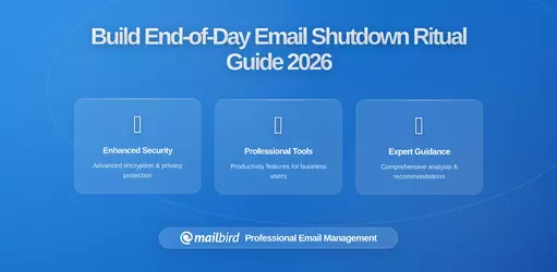 Building an End-of-Day Email Shutdown Ritual That Actually Sticks: A Complete Guide for 2026