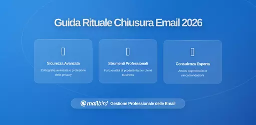 Creare un rituale di chiusura email di fine giornata che funzioni veramente: Guida completa per 2026