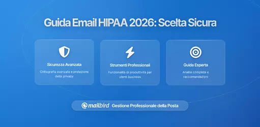 Scegliere un Client Email per la Comunicazione Conforme HIPAA: Guida Completa per Email Sanitaria Sicura