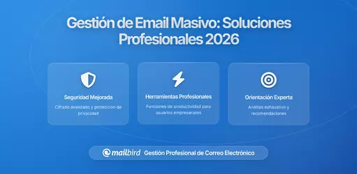 Gestionar Correos de Alto Volumen Sin Perder la Cordura: Una Guía de 2026 para Soluciones Profesionales de Email