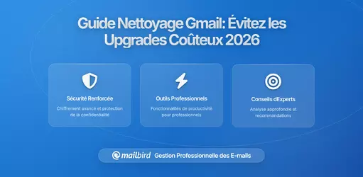 Guide complet pour nettoyer le stockage Gmail et éviter les mises à niveau coûteuses en 2026