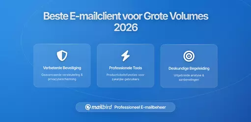 Beste E-mailclient voor Hoge Volumes E-mailbeheer in 2026