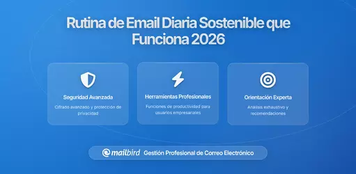 Cómo crear una rutina sostenible de procesamiento de correos electrónicos que realmente funcione