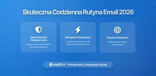 Jak stworzyć zrównoważoną codzienną rutynę przetwarzania e-maili, która naprawdę działa