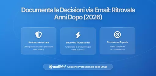 Come Documentare le Decisioni nelle Email per Trovarle Anche Dopo un Anno