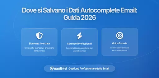 Dove viene conservata l'autocompletamento email e chi può accedervi? Comprendere i rischi per la privacy nel 2026
