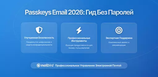 Ключи доступа для входа в электронную почту 2026: Что нужно знать пользователям о безпарольной аутентификации