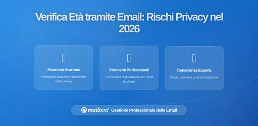Come la Tua Email è Diventata uno Strumento di Verifica Età (E Cosa Significa per la Tua Privacy)