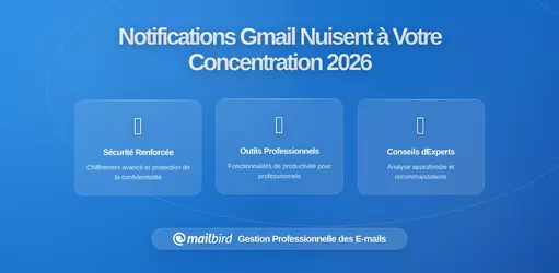 Comment les paramètres de notification par défaut de Gmail sabotent discrètement votre concentration