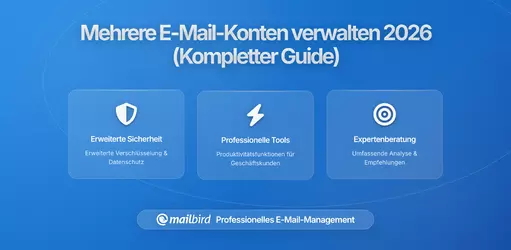 Wie man mehrere E-Mail-Konten verwaltet, ohne den Verstand zu verlieren: Ein vollständiger Leitfaden für 2026