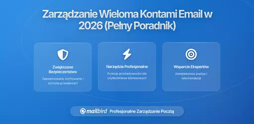 Jak zarządzać wieloma kontami e-mail bez stresu: Kompletny przewodnik na 2026