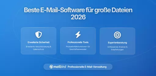 Das Problem mit E-Mail-Anhängen: Einen Client finden, der tatsächlich mit großen Dateien funktioniert