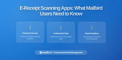 How E-Receipt Scanning Apps Turn Your Inbox Into a Sellable Record of Your Purchases: What Mailbird Users Need to Know
