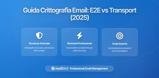Come Proteggere la Tua Email: Guida Completa a Crittografia End-to-End vs Trasporto