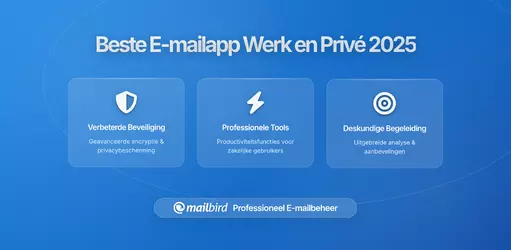 Hoe de Ideale E-mail App te Kiezen voor Gemengde Persoonlijke + Werkprocessen: Een Uitgebreide Gids voor 2026