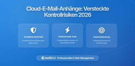 Wie das Teilen von E-Mail-Anhängen über Cloud-Links die Kontrolle über Ihre Daten verringert
