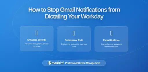 How to Stop Gmail Notifications from Dictating Your Workday: A Comprehensive Guide