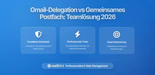 Von Gmail-Delegation zu echten gemeinsamen Postfächern: Warum wachsende Teams mehr benötigen und wie Mailbird unterstützt