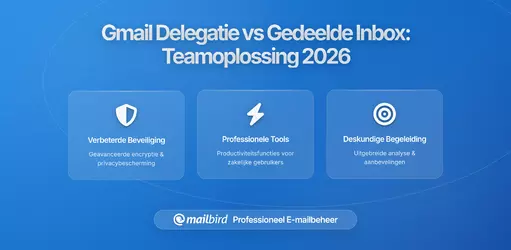 Van Gmail-delegatie naar Echte Gedeelde Inboxes: Waarom Groeiende Teams Meer Nodig Hebben en Waar Mailbird Past