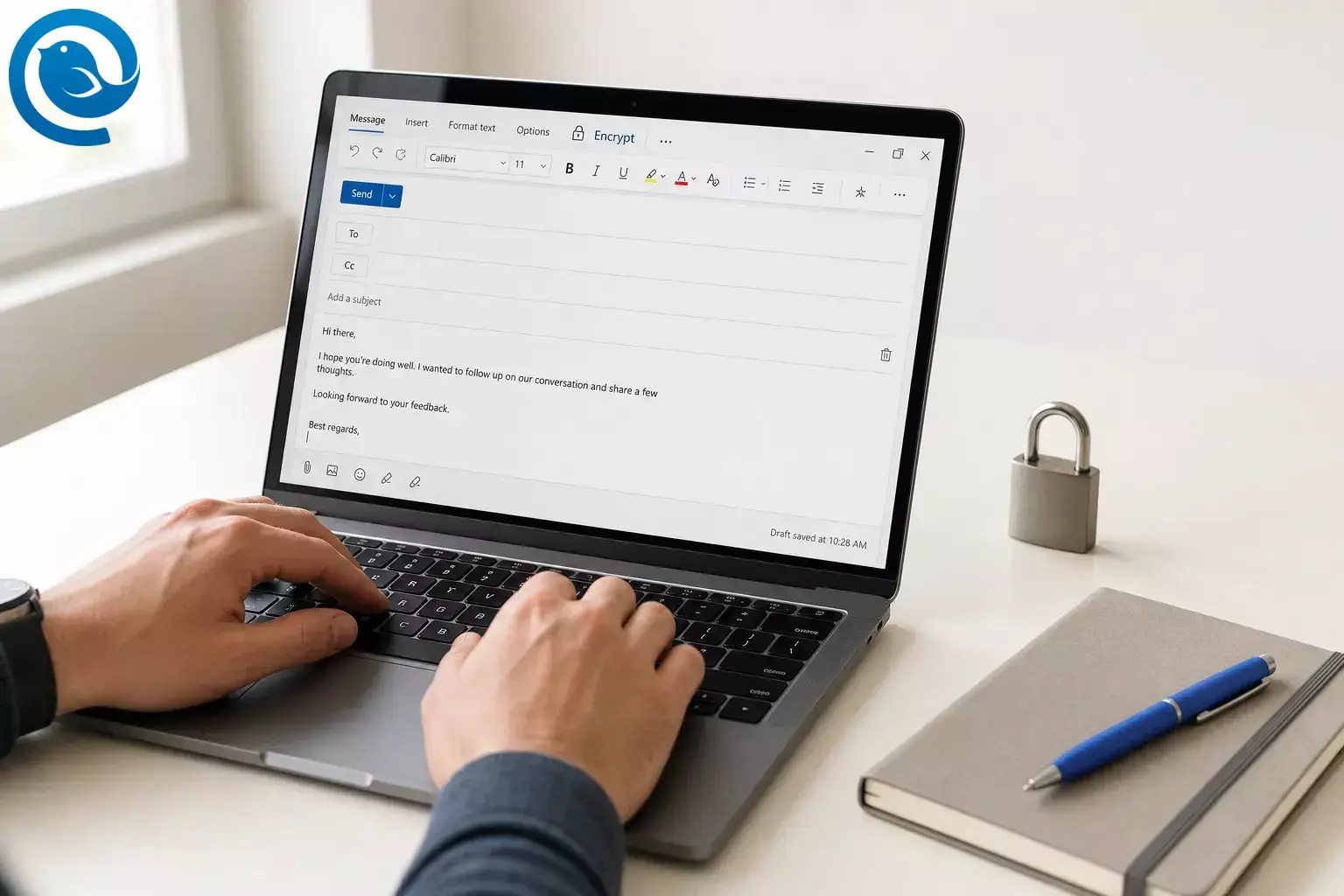How to Send an Encrypted Email in Outlook