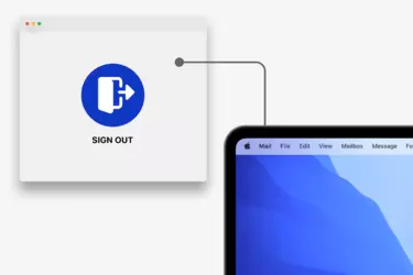 Como Sair do Correio no Mac?