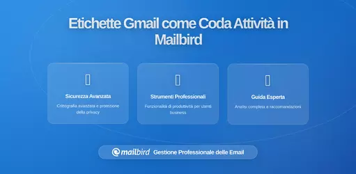 Trasforma le Etichette di Gmail in una Coda di Task Personale in Mailbird: La Guida Completa 2026