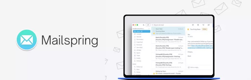Mailspring - альтернатива Opera Mail