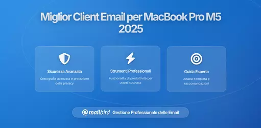 Hai appena acquistato un MacBook Pro (M5)NULL Ecco il client email da usare