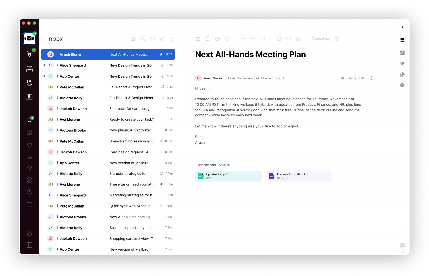 Mailbird - The Best Email client for Windows and Mac