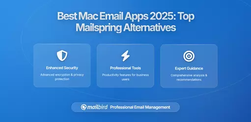 Looking Beyond Mailspring: Best Modern Email Apps for Mac in 2025