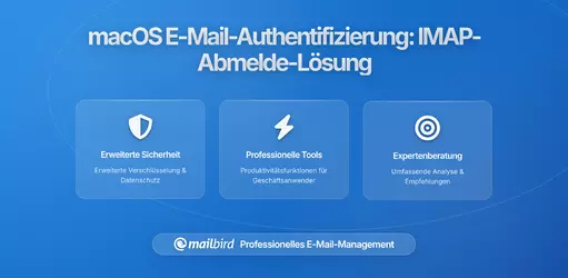 macOS E-Mail-Authentifizierungsfehler: Warum Ihre IMAP-Konten sich abmelden und wie Sie es beheben