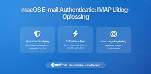 macOS E-mail Verificatiefouten: Waarom Uw IMAP-accounts Steeds Uitloggen en Hoe Dit op te Lossen