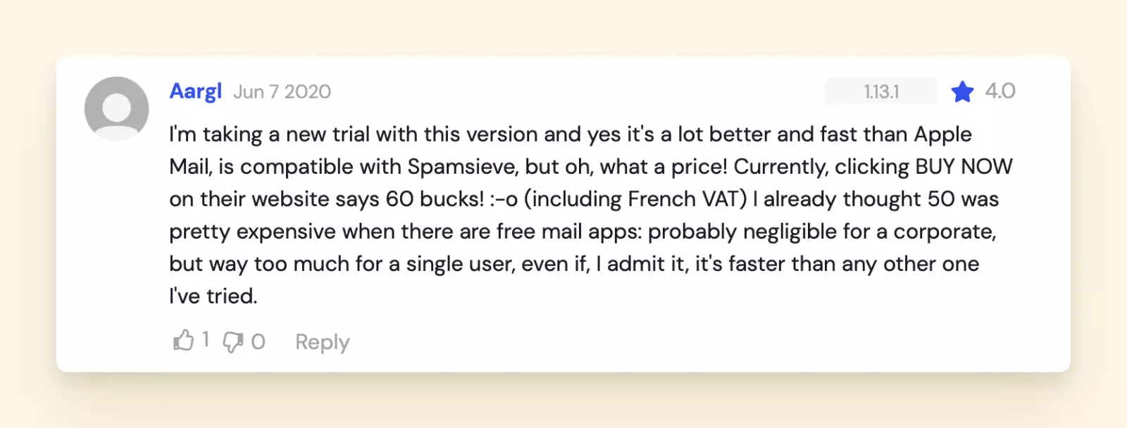 MailMate User's Review