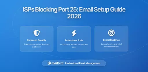 Major ISPs Blocking Port 25: What Email Users Need to Know in 2026