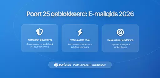 Grote ISP's Blokkeren Poort 25: Wat E-mailgebruikers Moeten Weten in 2026
