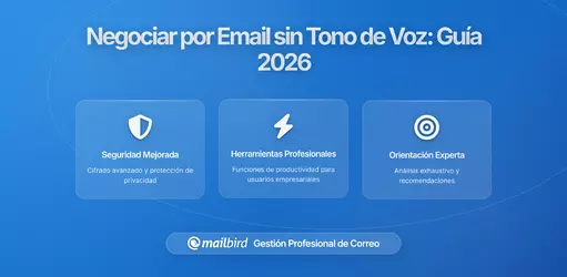 Negociar por Correo Electrónico: Cambios Sin Tono de Voz (Y Cómo Adaptarse en 2026)