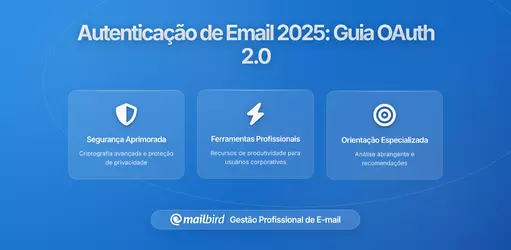 A Evolução dos Padrões de Autenticação de Email: Como o OAuth 2.0 e Protocolos Modernos Estão Reformulando a Arquitetura de Clientes de Email