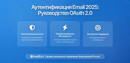 Эволюция стандартов аутентификации электронной почты: Как OAuth 2.0 и современные протоколы изменяют архитектуру почтовых клиентов