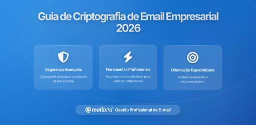 Requisitos de Encriptação de Email Empresarial 2026: Guia Completo para Conformidade Segura