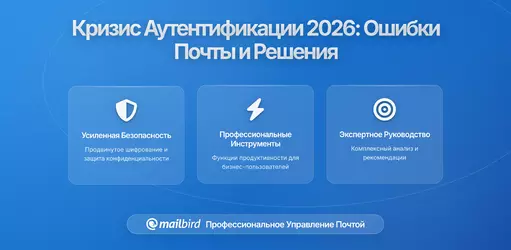 Кризис аутентификации электронной почты 2026: Почему ваша почта перестала работать и как это исправить