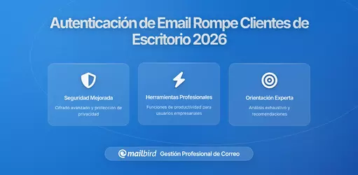 Nuevas Actualizaciones en la Autenticación de Correo Rompen Clientes de Escritorio: Guía Completa para Entender y Solucionar la Crisis del Correo en 2025-2026