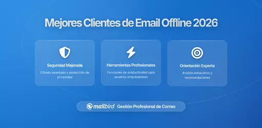 Clientes de Correo Electrónico con Acceso Sin Conexión: La Guía Completa para 2026