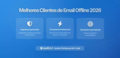 Clientes de Email com Acesso Offline: O Guia Completo de 2026 para Trabalho Sem Internet