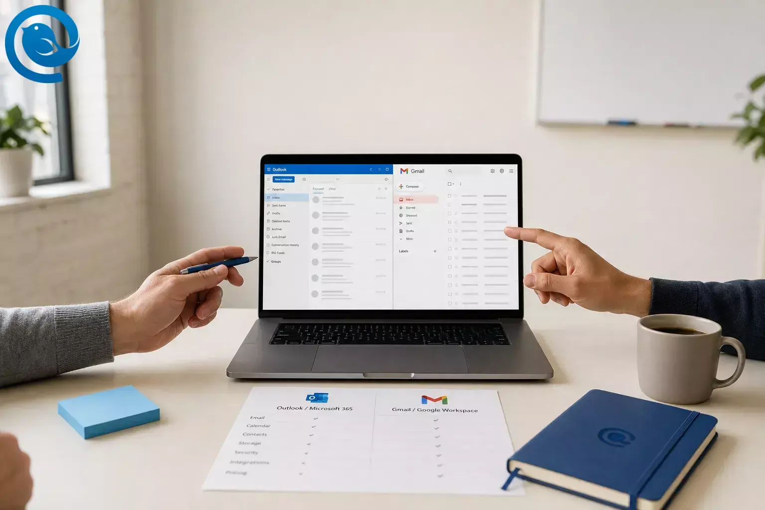Outlook vs Gmail for Business: Which Email Platform Is Better for Teams in 2026?
