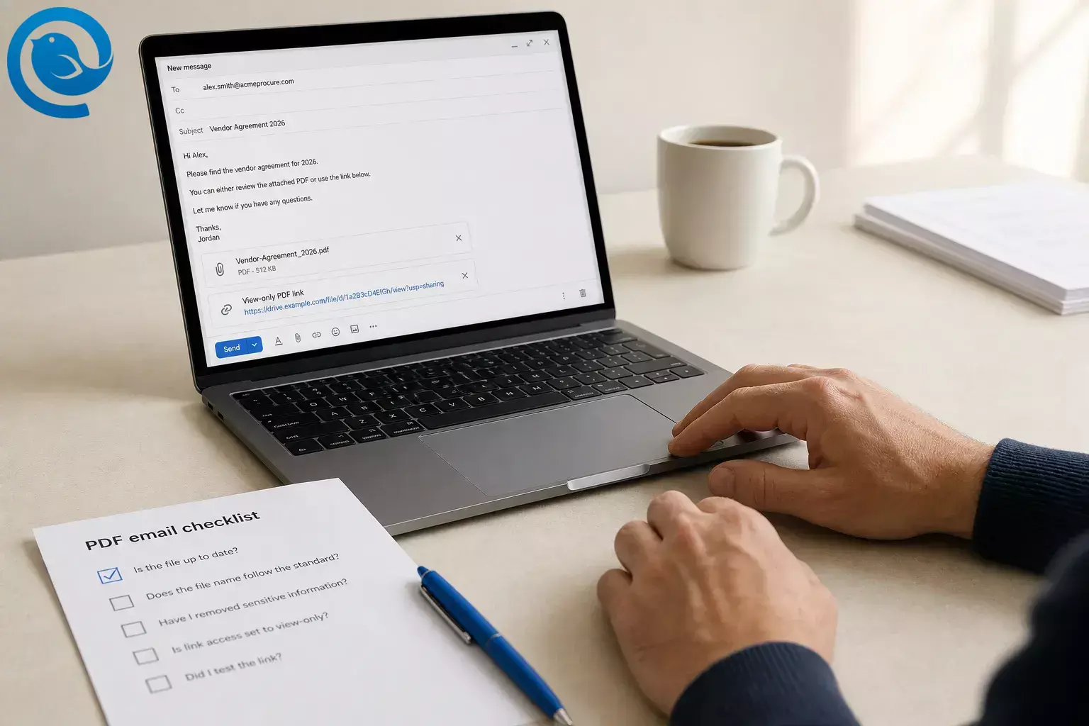 PDF en Pièce Jointe ou Lien dans l'E-mail : Bonnes Pratiques