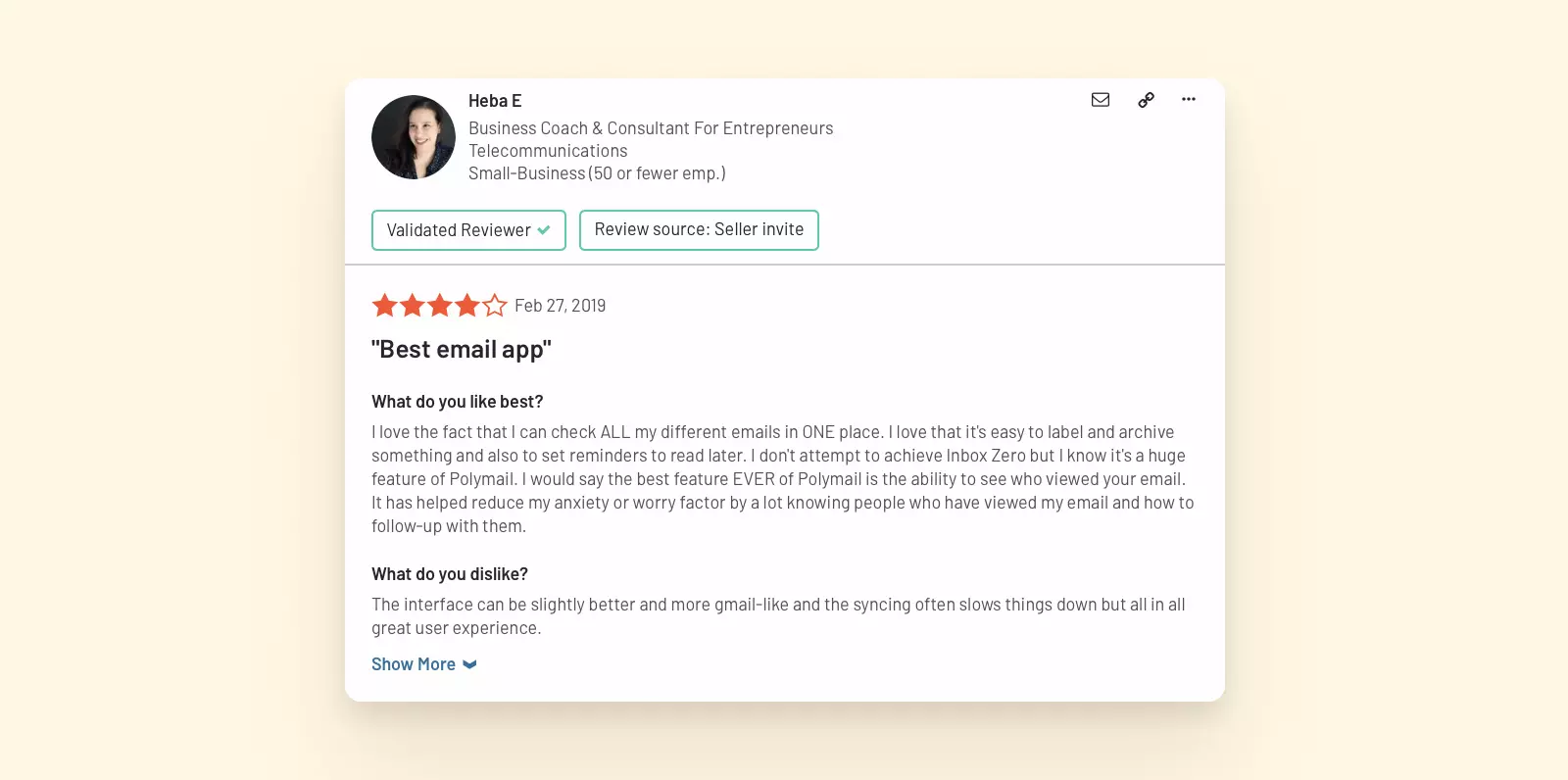 Polymail user review