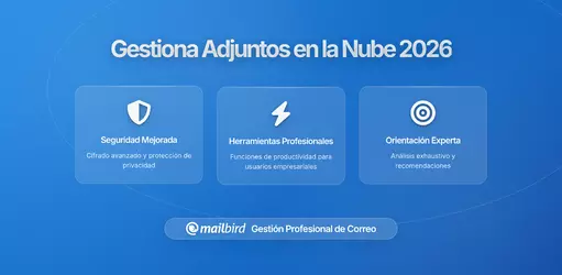 Cómo gestionar archivos adjuntos de correo en múltiples nubes: Un sistema práctico para 2026
