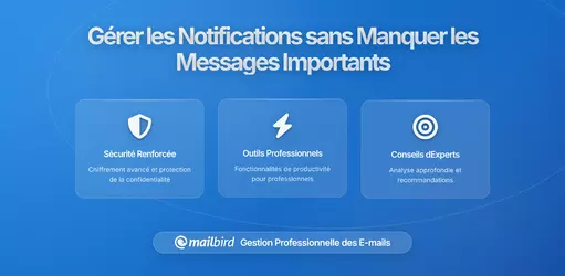 Un système pratique pour gérer les notifications sans manquer les e-mails importants