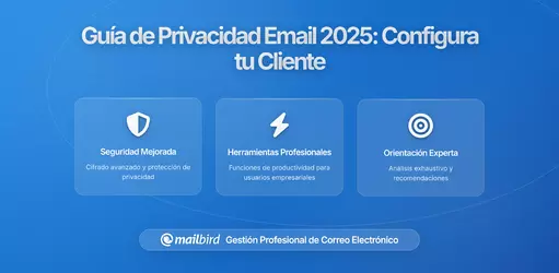 Configuraciones de Email con Conciencia de Privacidad: Cómo Configurar Tu Cliente y Por Qué Importa