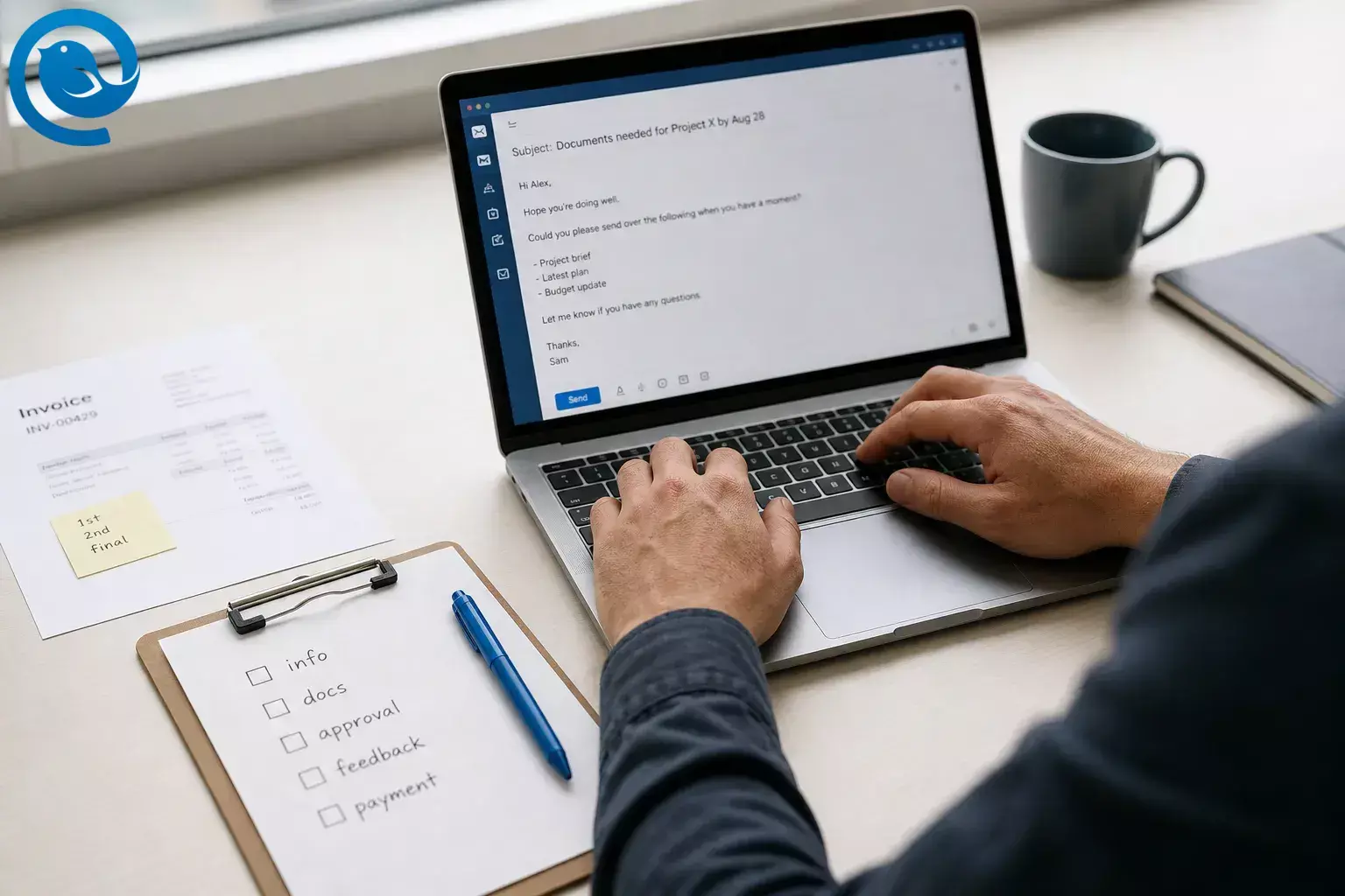 Request Emails to Clients: Scripts for Information, Documents, Approval, Feedback, and Payment